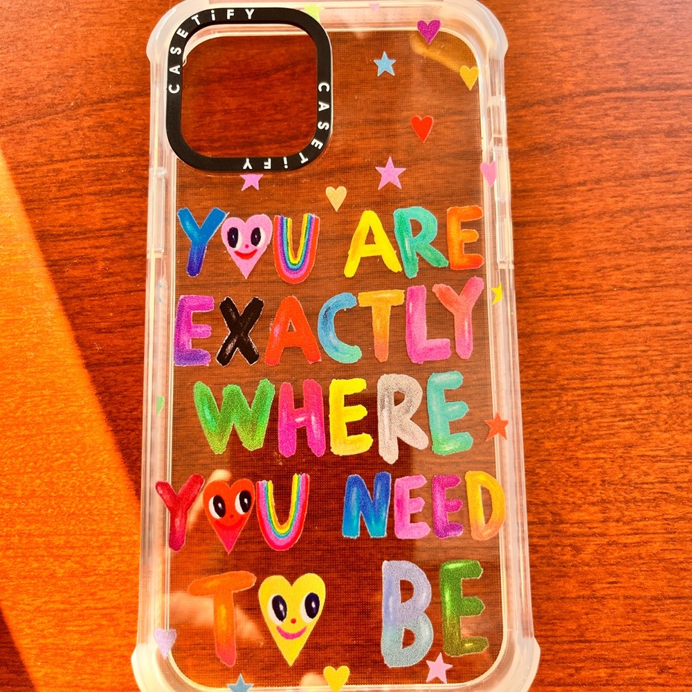 Casetify iPhone 12 phone case - NWOT